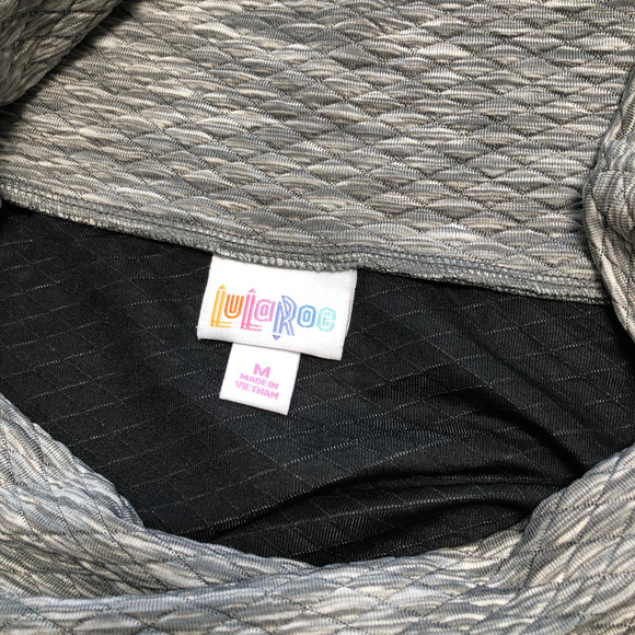 NWT LuLaRoe Gray Cassie Pencil Skirt Medium - Picture 4 of 4